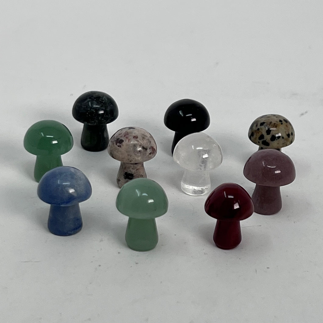 Mini Crystal Mushrooms (Assorted)