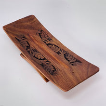 Load image into Gallery viewer, Wood Double Carved Incense Holder
