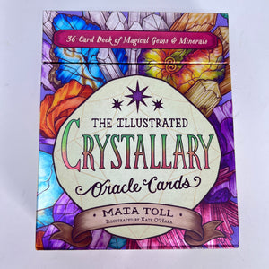 Illustrated Crystallary ORACLE CARDS by Maia Toll