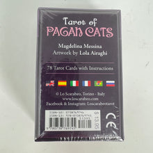 Load image into Gallery viewer, Tarot of Pagan Cats Mini Deck
