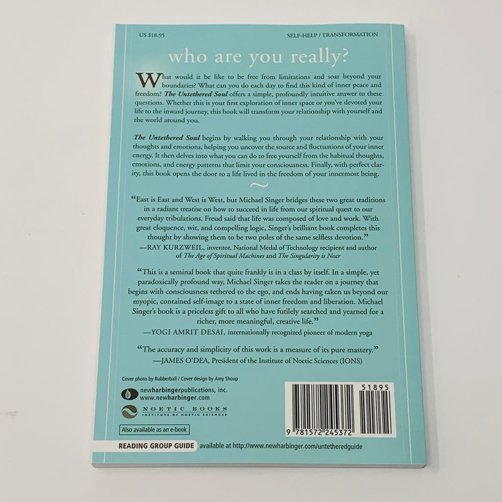 Untethered Soul BOOK by Michael A Singer