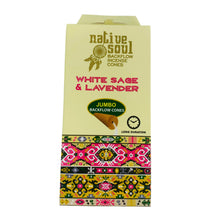 Load image into Gallery viewer, Backflow Cone Incense - White Sage &amp; Lavender
