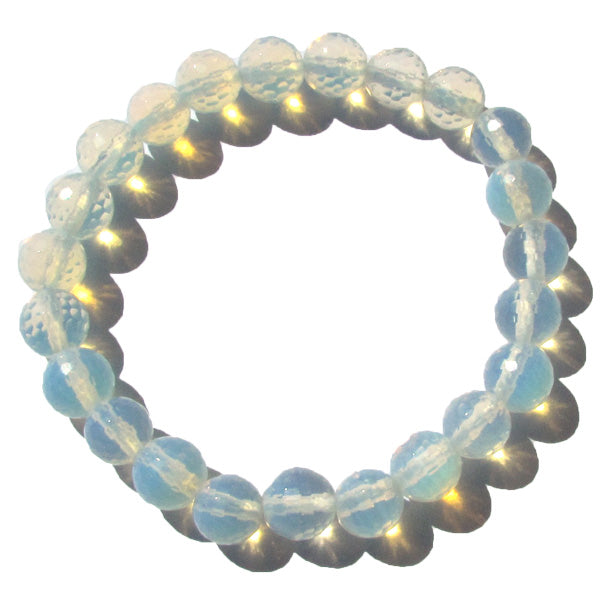 Bracelet (Faceted) - Opalite 8mm