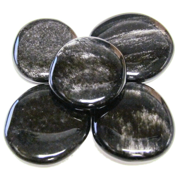 Silver Obsidian Earth Stone
