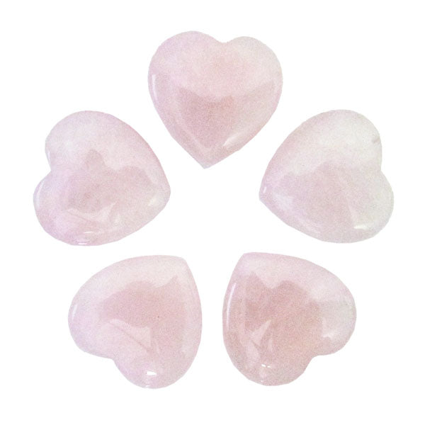 Rose Quartz Mini Heart