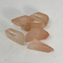 Load image into Gallery viewer, Tangerine Lemurian Points (Rough) $4.50
