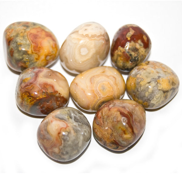 Crazy Lace Agate - Tumbled $3
